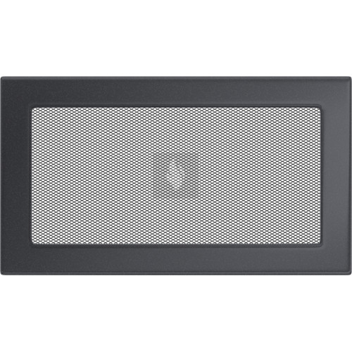 Egyszerű Szellőzőrács Grafit 17X30cm