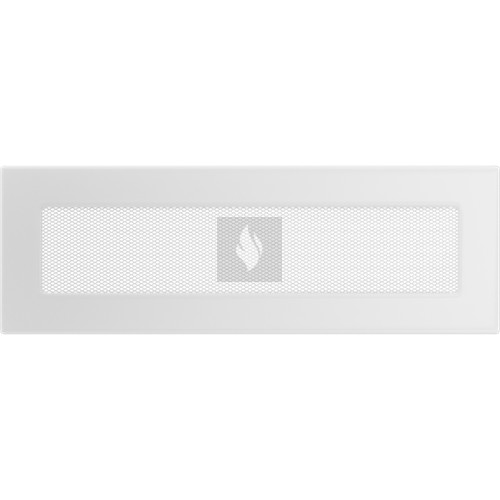 Egyszerű Szellőzőrács Fehér 11X32cm