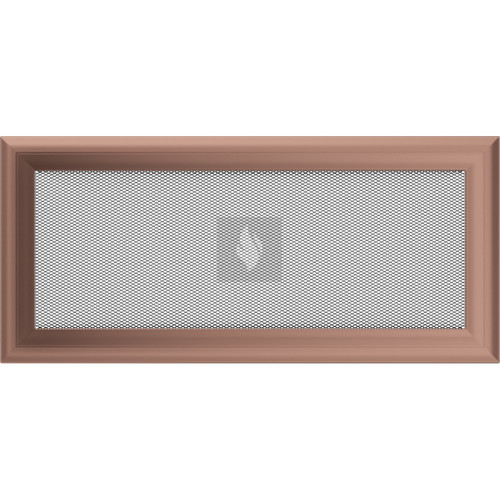 OSKAR Szellőzőrács Réz 17X37cm
