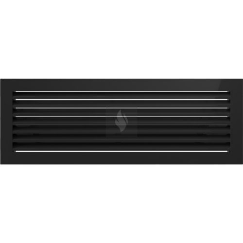 Fresh Szellőzőrács Fekete 17X49cm