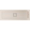 Egyszerű Szellőzőrács Krém 17X49cm Zsalus