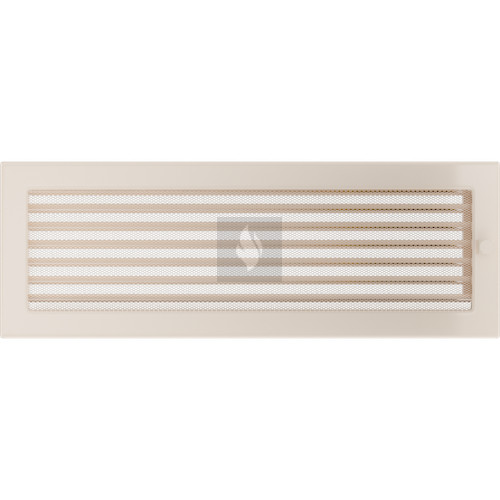 Egyszerű Szellőzőrács Krém 17X49cm Zsalus