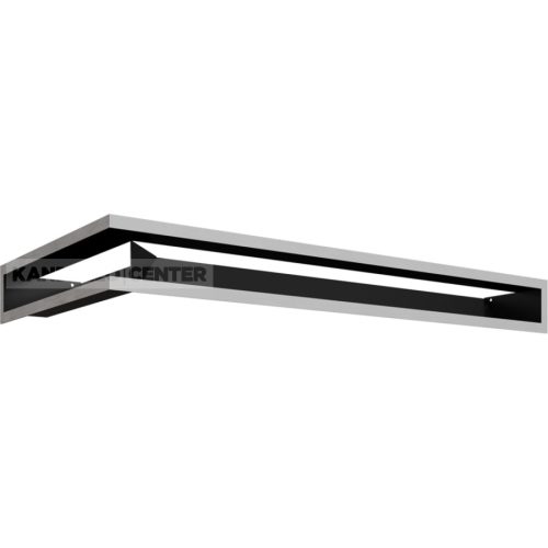 MINIMAL Sarok Szellőzőrács Inox NP/9/8040