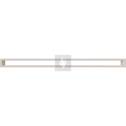 MINIMAL Krém Kandalló Szellőzőrács 6x100cm hátfal nélkül