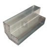 TÉGLALAP CSATORNA KÖNYÖK TÉRBELI 90° 200 X 50 mm