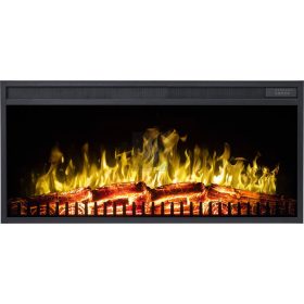 LEMONT 100 fekete Beépíthető elektromos kandalló