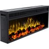 LEMONT 130 Wandeinbau Elektrokamin, Schwarz