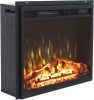 LEMONT 60 Wandeinbau Elektrokamin, Schwarz
