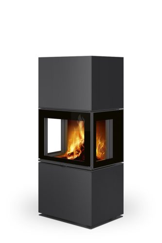 Romotop LERA C G három oldalas lemez Design kandalló