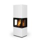Romotop LERA C GH három oldalas kerámia Design kandalló - bővíthető hőtárolóval - Szelénit