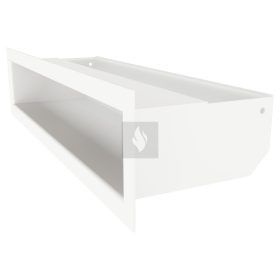 SAVEN Loft szellőzőrács 9×40cm fehér