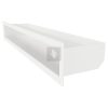 SAVEN Loft szellőzőrács 9×60cm fehér