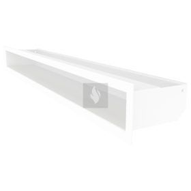 SAVEN Loft szellőzőrács 9×80cm fehér