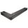 SAVEN Loft sarok szellőzőrács 9,5×95×45cm grafit jobbos