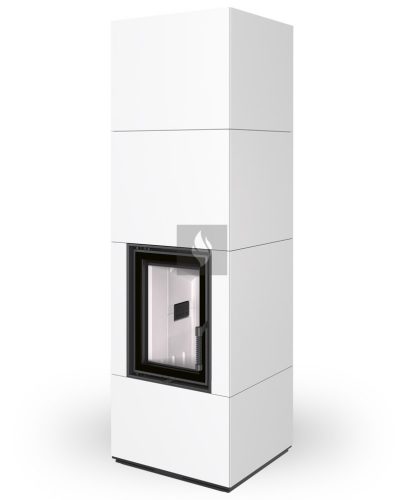 Romotop NORDAC hőtárolós Kerámia Design kandalló - Rozsdabarna