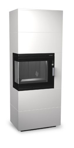 Firetechnic Pantech 60 BCG L Mobil 2+2 fehér (bal) design kandalló