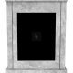Portofino szürke kandallóburkolat elektromos kandallóhoz