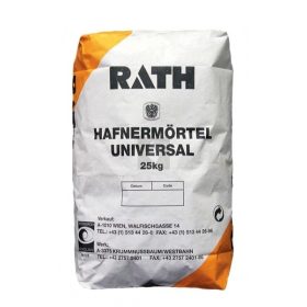 Rath Hafnermörtel Universal 0-1 mm habarcs 25 kg/zsák