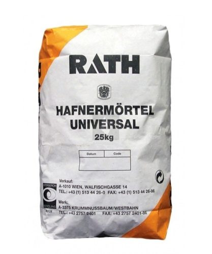 Rath Hafnermörtel Universal 0-1 mm habarcs 25 kg/zsák