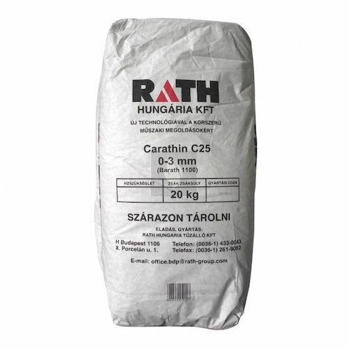 Rath Carathin C25 0-3 mm habarcs 20 kg/zsák
