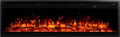 RHONE PRO 140 Beépíthető elektromos kandalló, falra is szerelehető