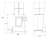  ROMA-II épített kandalló