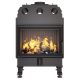 SAVEN Energy 70х50 (15,1kW) ECO légfűtéses kandallóbetét fekete béléssel
