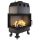 SAVEN Energy 75х50х47L (15,1kW) ECO balos légfűtéses kandallóbetét fekete béléssel