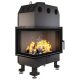 SAVEN Energy 75х50х47L (15,1kW) ECO balos légfűtéses kandallóbetét fekete béléssel