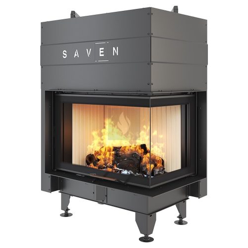 SAVEN Energy Up 75×50×47R (15,1 kW) ECO jobbos légfűtéses kandallóbetét