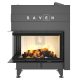 SAVEN Energy Up 85×50×47L (17,0 kW) ECO balos légfűtéses kandallóbetét