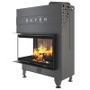 SAVEN Energy Up 85×50×47L (17,0 kW) ECO balos légfűtéses kandallóbetét fekete béléssel