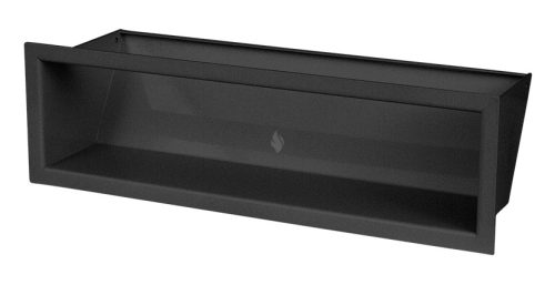 HITZE Slim 12 szellőzőrács 12x40 fekete