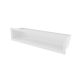 HITZE Slim 12 szellőzőrács 12x40 fehér
