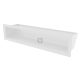 HITZE Slim 12 szellőzőrács 12x40 fehér