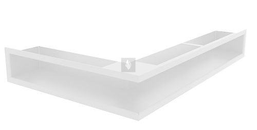 HITZE Slim 12 szellőzőrács 12x60x40L fehér