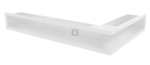 HITZE Slim 12 szellőzőrács 12x60x40R fehér