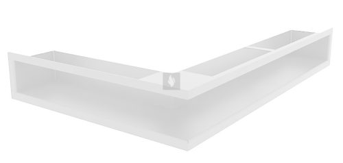 HITZE Slim 6 szellőzőrács 6x60x40L fehér