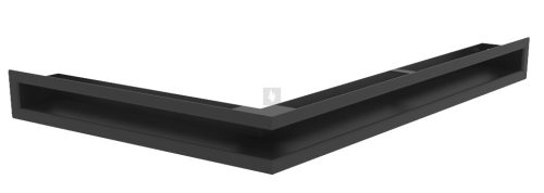 HITZE Slim 6 szellőzőrács 6x60x40R fekete