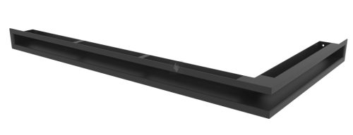 HITZE Slim 6 szellőzőrács 6x80x45R fekete