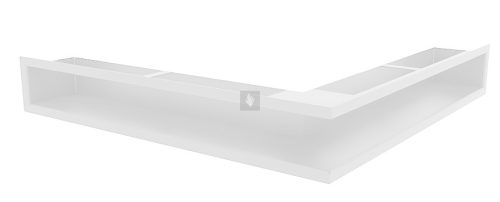 HITZE Slim 9 szellőzőrács 9x56x56 fehér