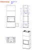 Romotop SOLID F 10 Kerámia Design kandalló - bővíthető hőtárolóval