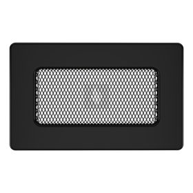 SAVEN klasszikus szellőzőrács 11×17cm fekete