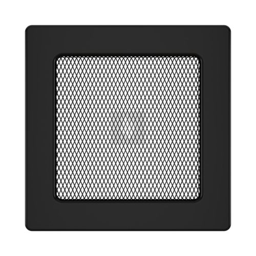 SAVEN klasszikus szellőzőrács 17×17cm fekete