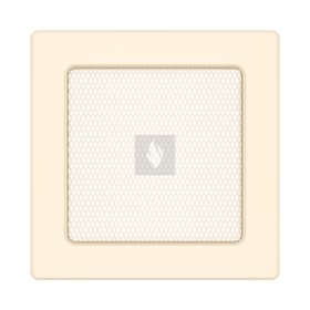 SAVEN klasszikus szellőzőrács 17×17cm krém