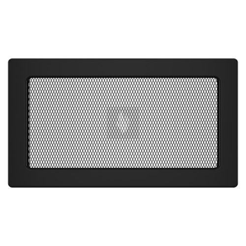 SAVEN klasszikus szellőzőrács 17×30cm fekete