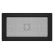 SAVEN klasszikus szellőzőrács 17×30cm fekete
