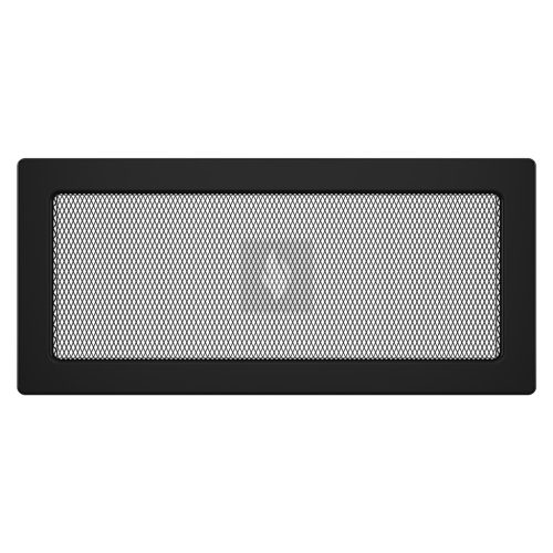 SAVEN klasszikus szellőzőrács 17×37cm fekete