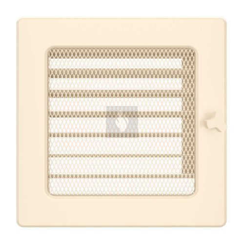 SAVEN klasszikus szellőzőrács 17×17cm krém, zsalus 