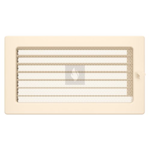 SAVEN klasszikus szellőzőrács 17×30cm krém, zsalus 